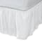 Home Details White Wrap Around Bed Ruffle, Twin/Full